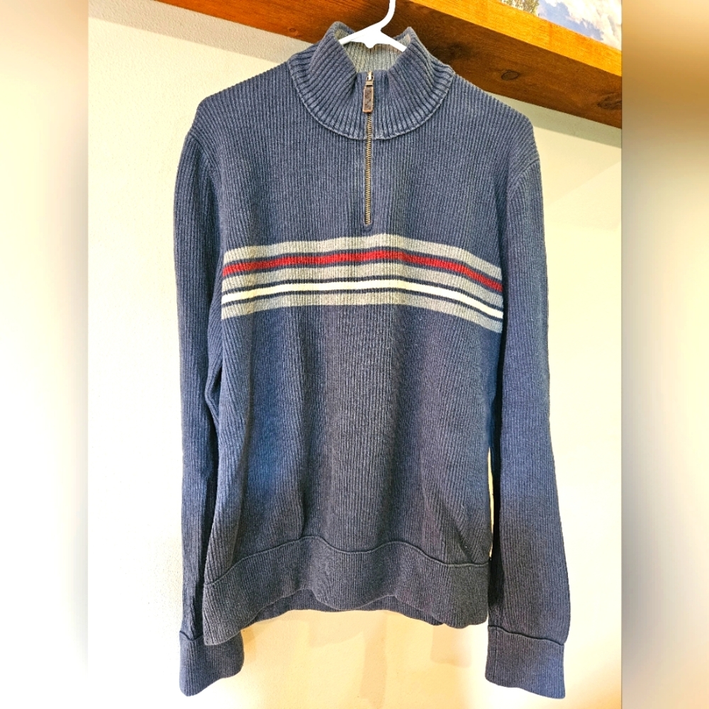 Eddie Bauer Men's 1/4 Zip Sweater